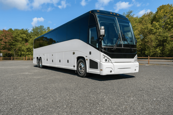 Bus Rental Company Cicero 56 Passenger Charter Bus
